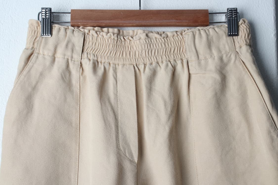 W(M-L) 마시모두띠 반바지 팬츠 밴딩 베이지 숏-P9695 상품이미지3