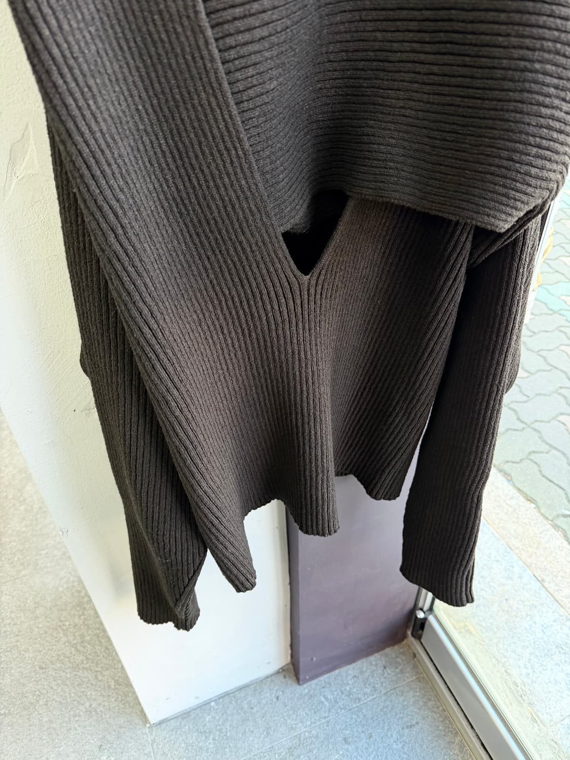 100~105/ 보테가베네타 컷아웃 인트레치아토 리브 니트 상품이미지7