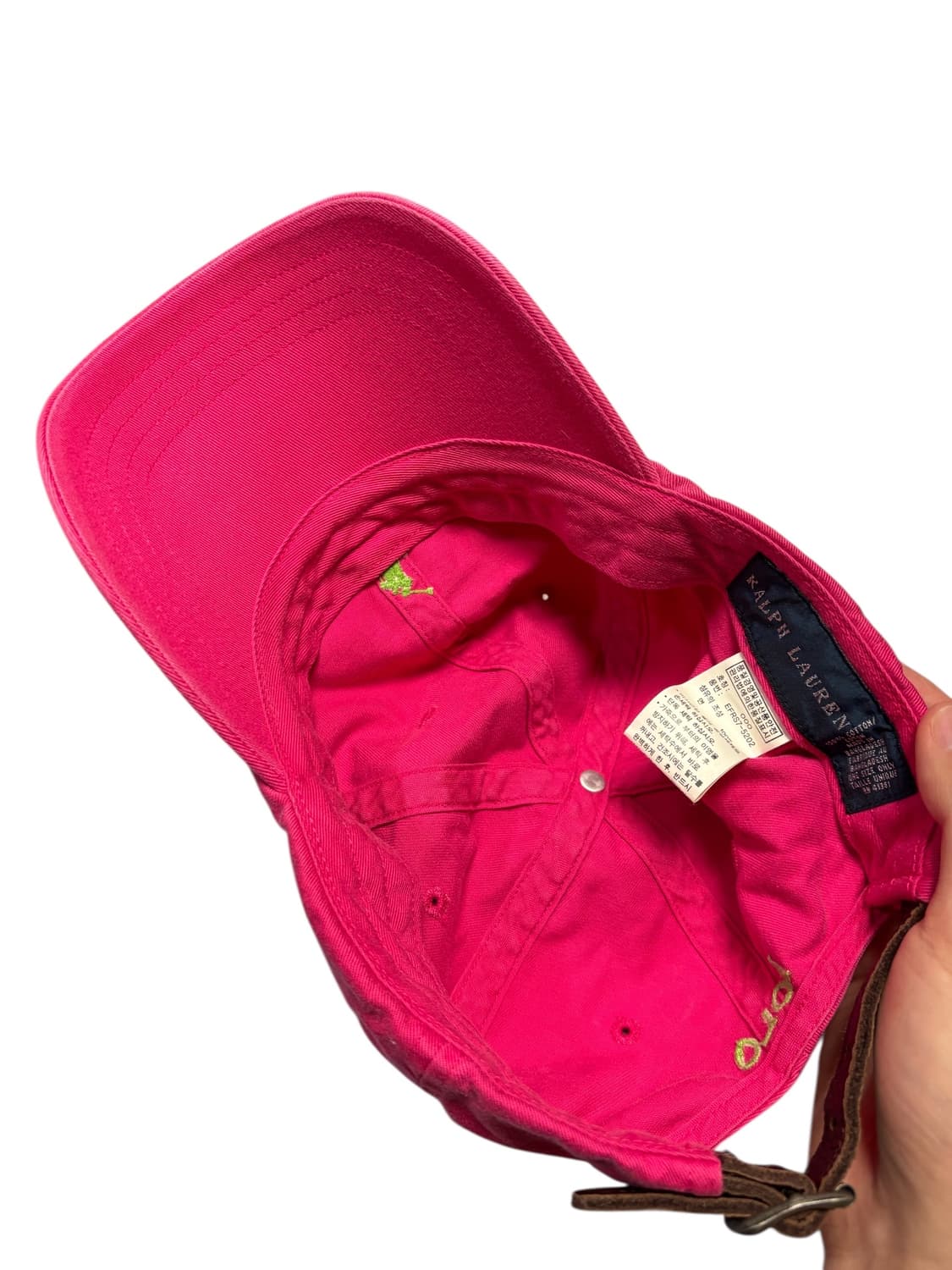 폴로 랄프로렌 포니 볼캡 상품이미지8