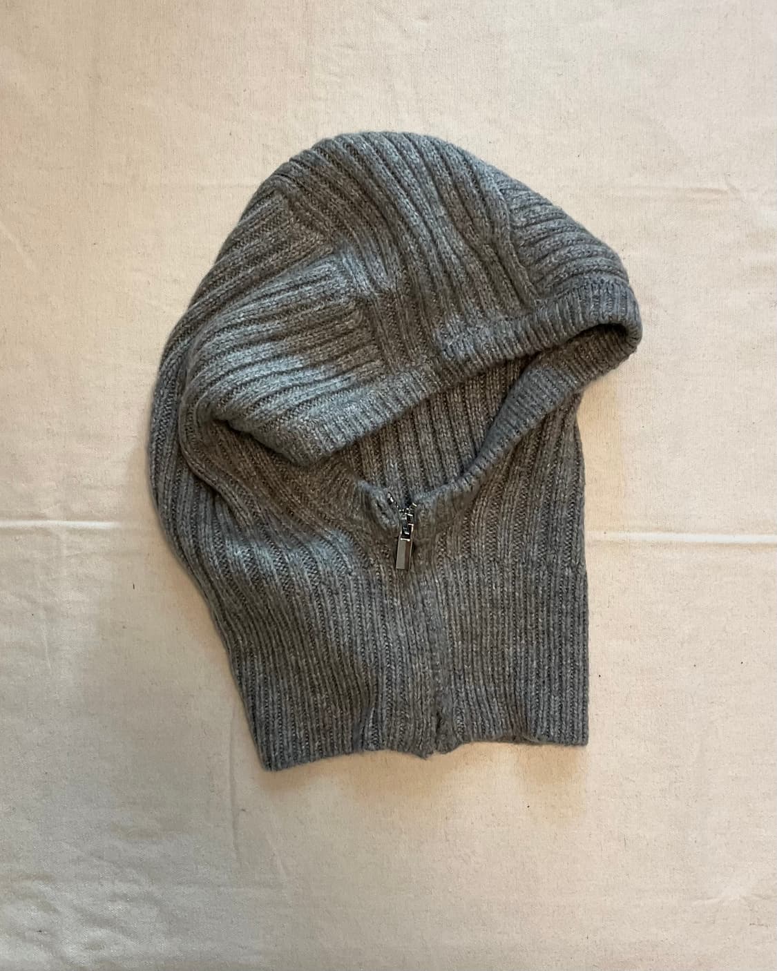 PARTIMENTO gray balaclava 상품이미지3