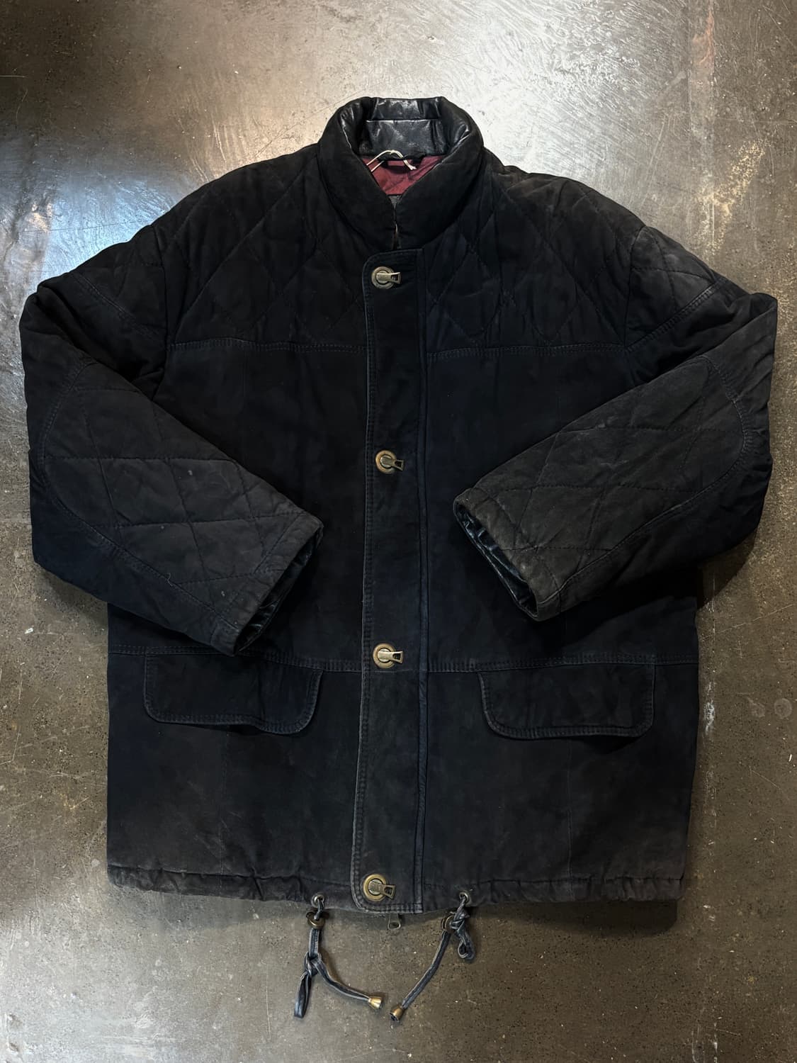 빈티지 80’s made in Finland 사슴가죽 자켓 상품이미지1