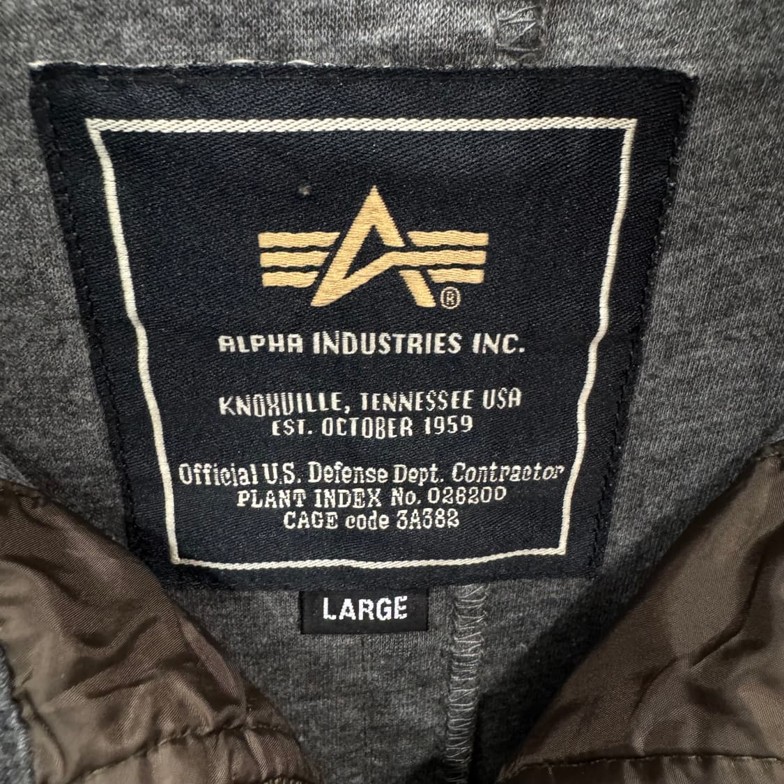 알파인더스트리 후드 밀리터리 자켓 전면 집업 포켓 포인트 브라운 상품이미지6