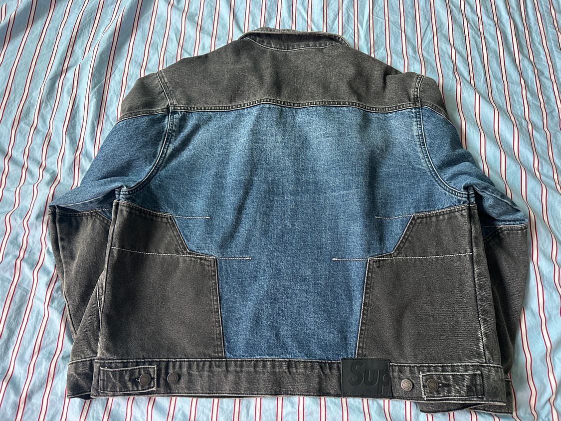 슈프림 투톤 데님자켓 상품이미지2