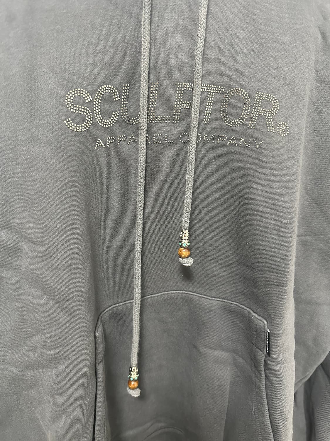 Hotfix Logo Hoodie_Charcoal 상품이미지5