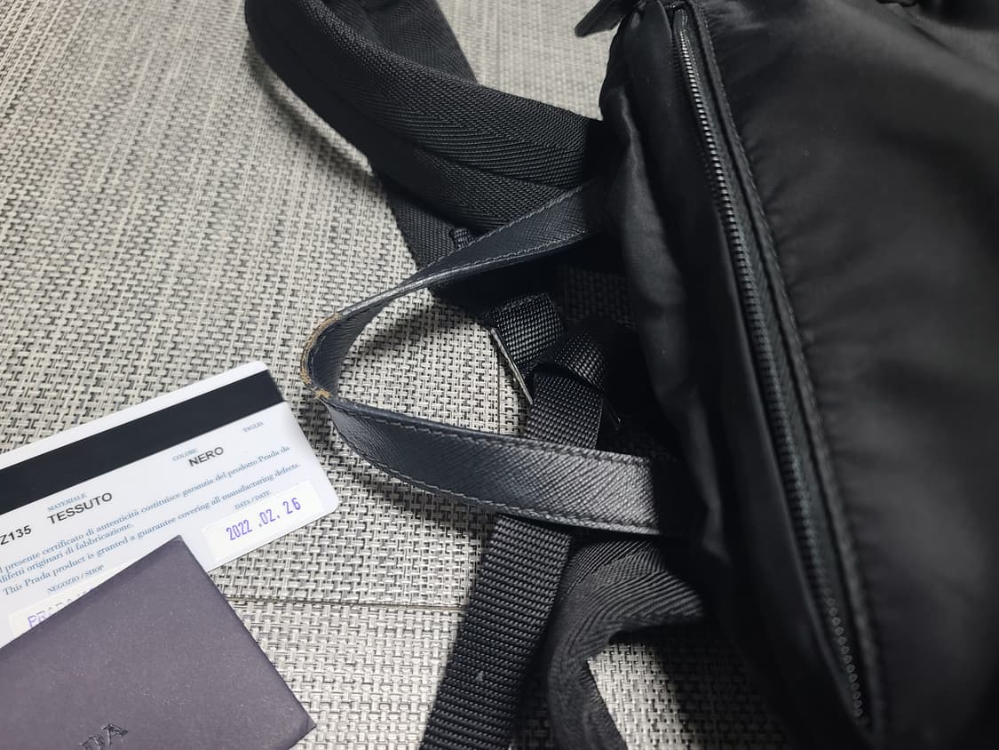 프라다 리나일론 백팩 2vz135 남성 백팩 명품백팩 상품이미지6