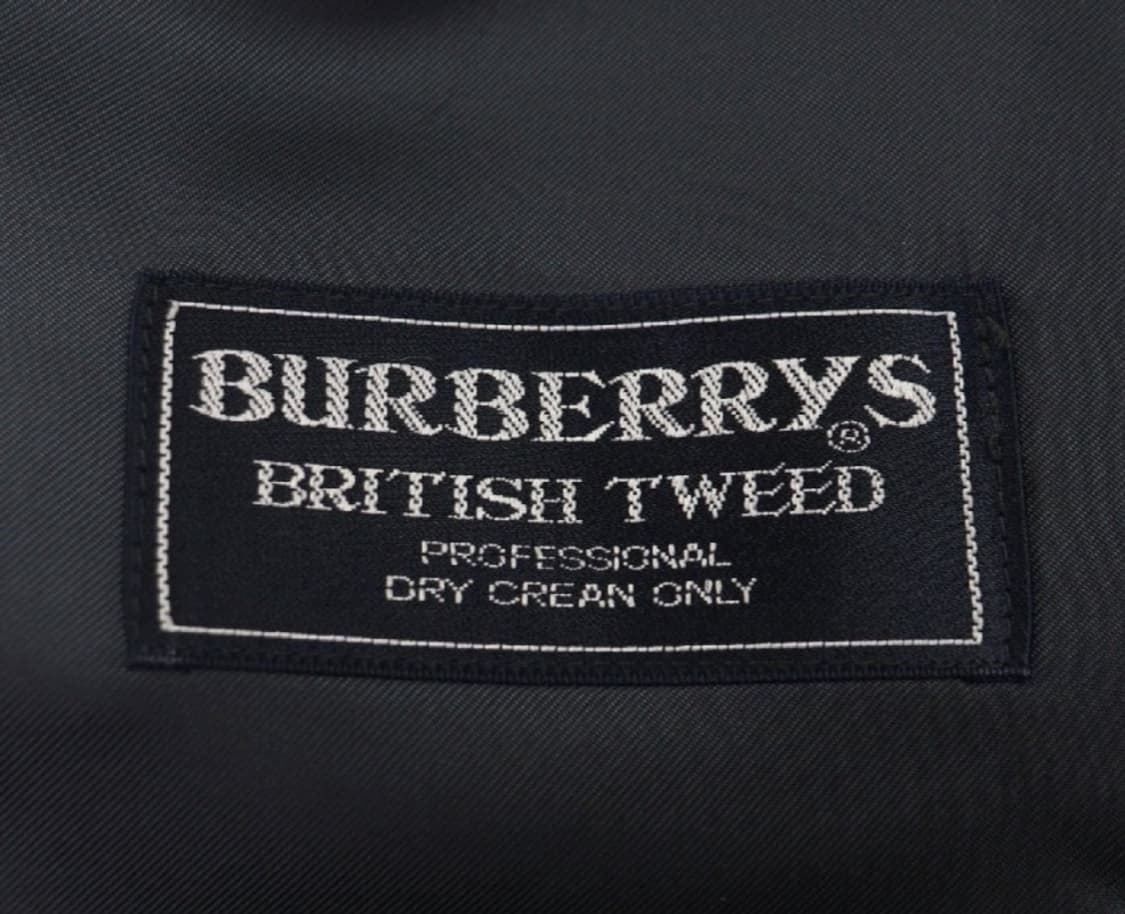 90s 버버리 브리트쉬 트위드 발마칸 코트 상품이미지7