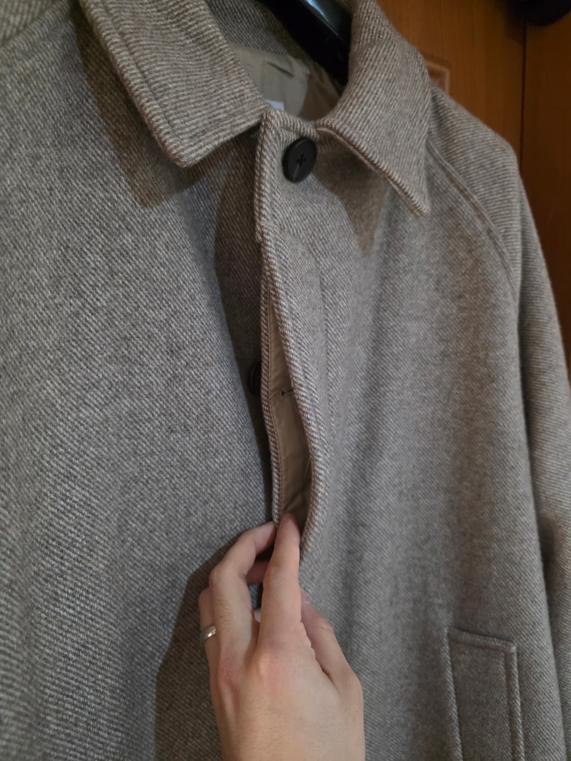 사운즈라이프 울코트 베이지 F사이즈 상품이미지4