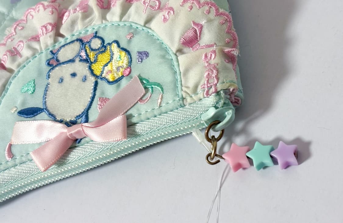 (고전/희귀) 2017 산리오 포차코 아이스크림 미니 레이스 파우치 판매 상품이미지4