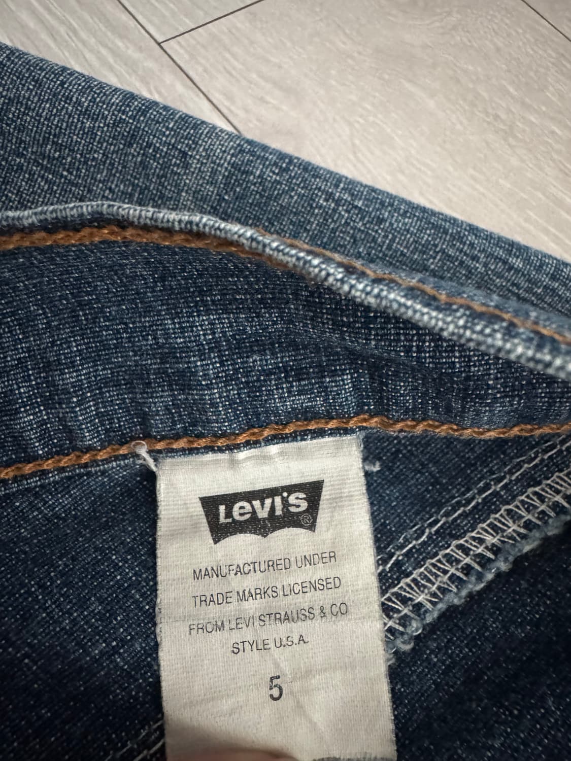 리바이스 518 부츠컷 데님 청바지 상품이미지5