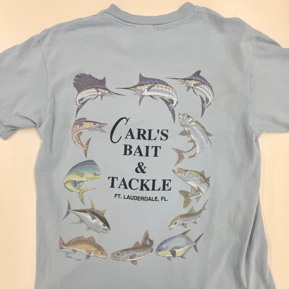 90’s Carl’s Fishing Promo T-shirts 상품이미지4