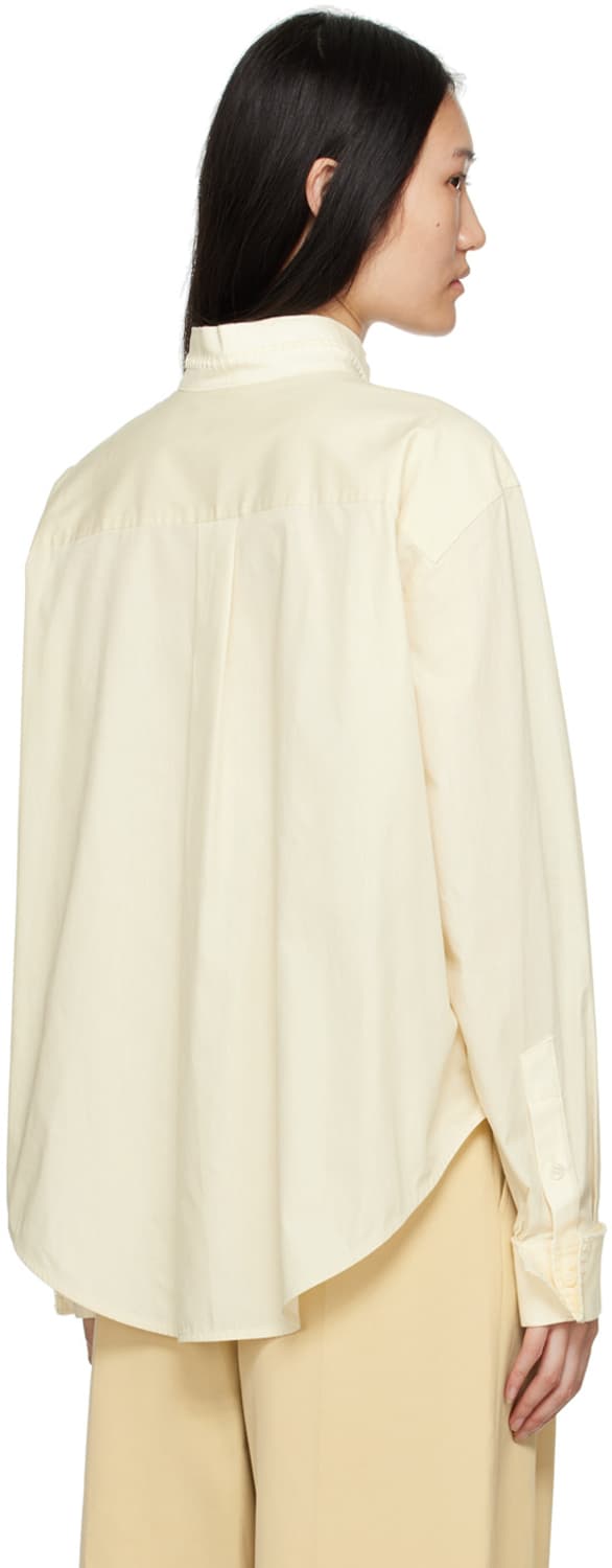 (새상품)렉토 오프화이트 모나코셔츠  상품이미지3