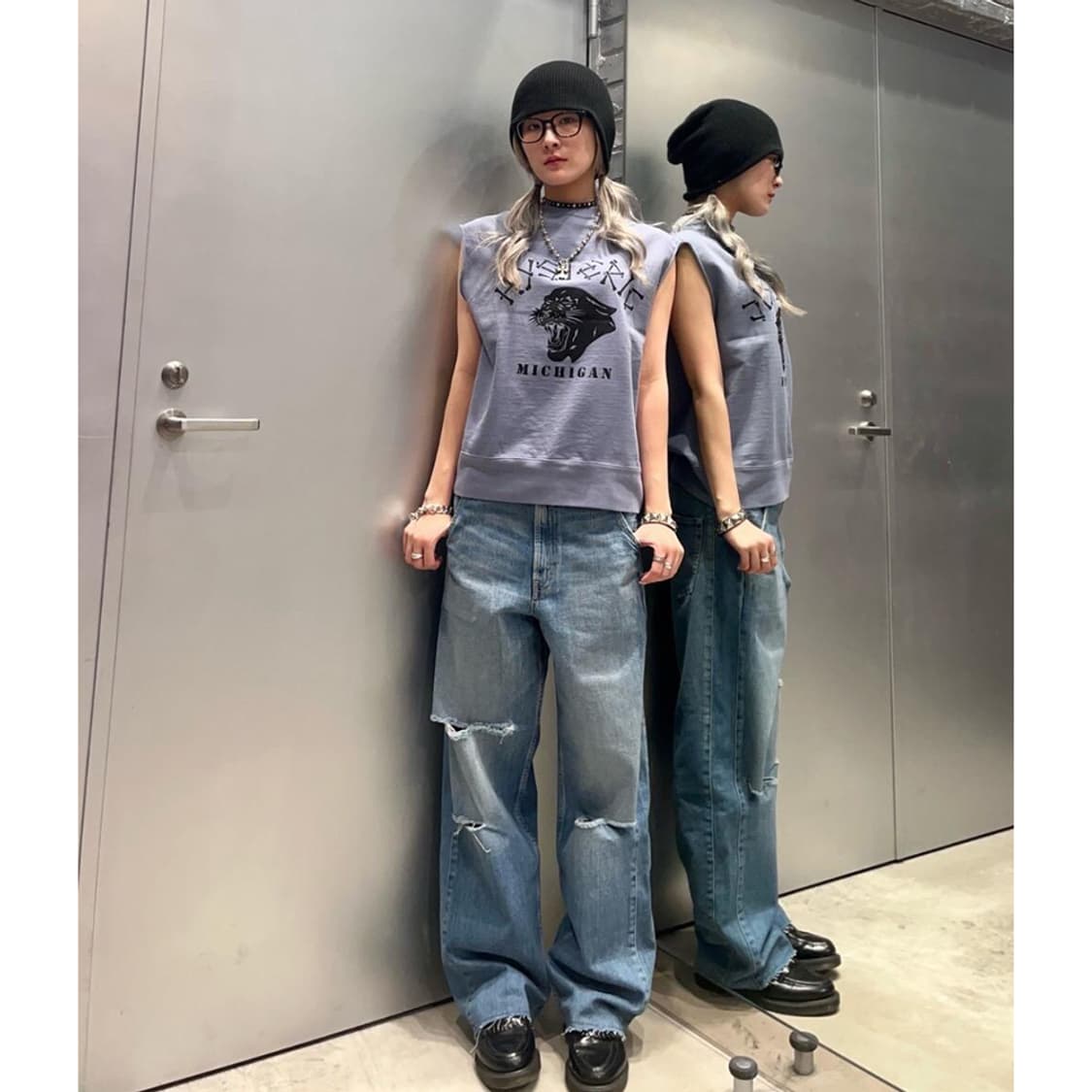 HYSTERIC GLAMOUR Detroit Tribe Vest 상품이미지4
