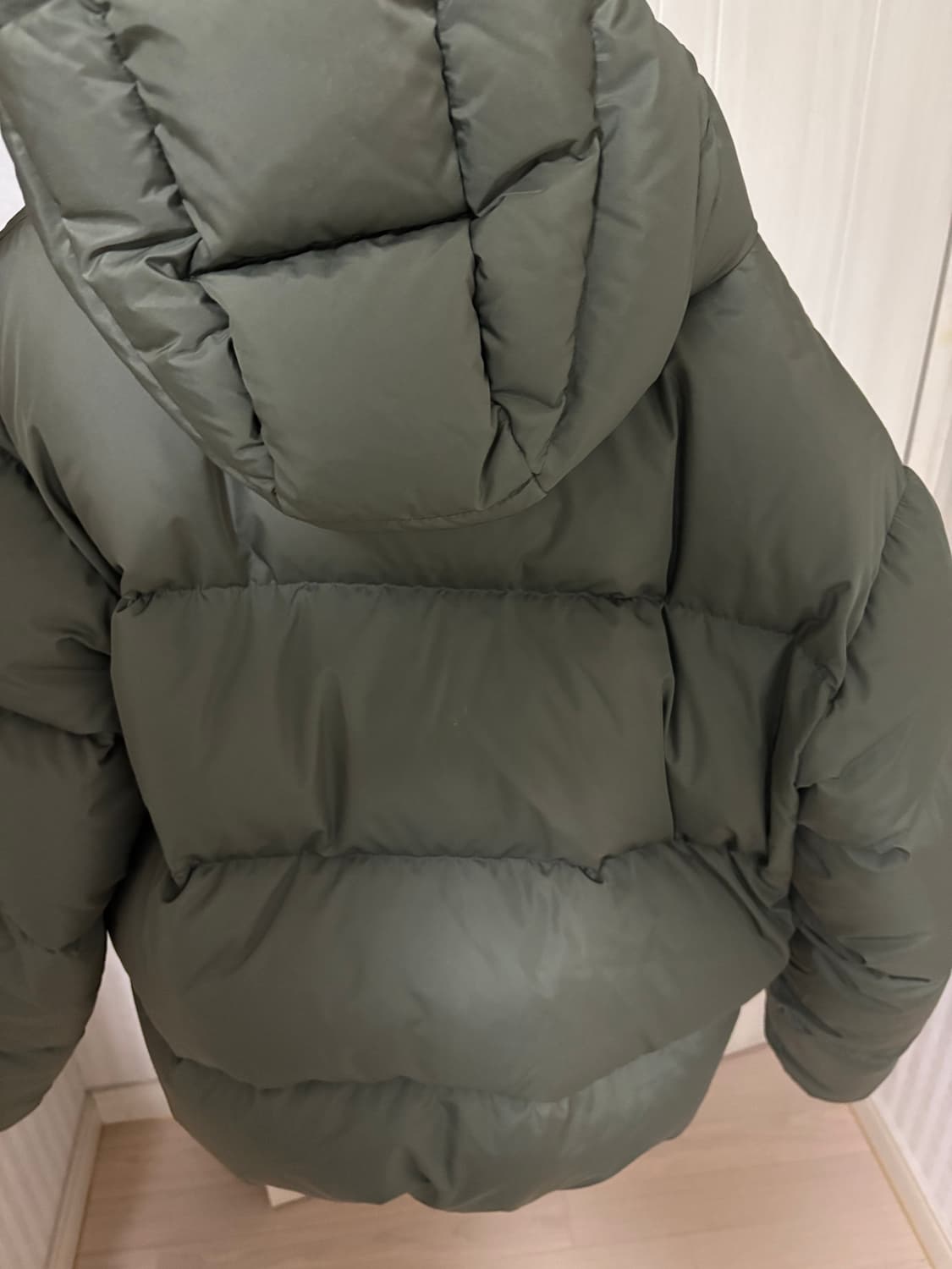 하이킹패트롤 다운자켓 카키 상품이미지2