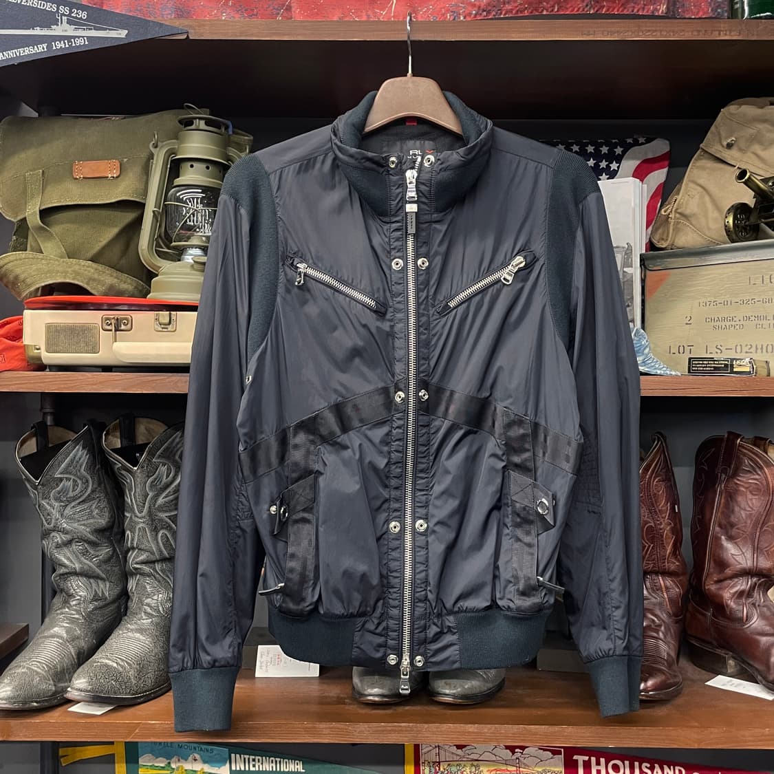 폴로 랄프로렌 RLX 라이더 나일론 윈드 브레이커 자켓 바람막이 상품이미지1