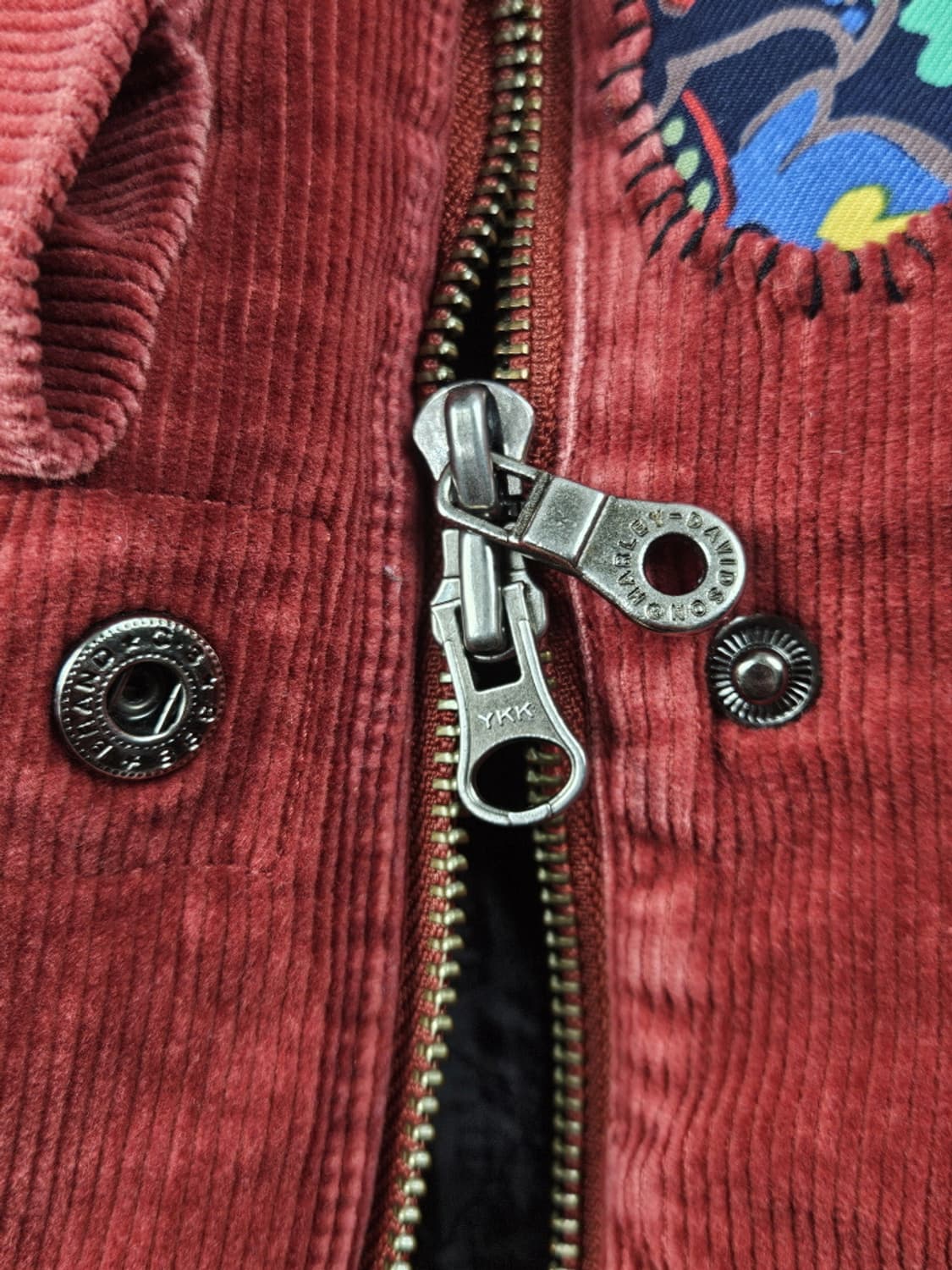 할리데이비슨 코듀로이 아플리케 커스텀 자켓 ( L ) / 10090 상품이미지8