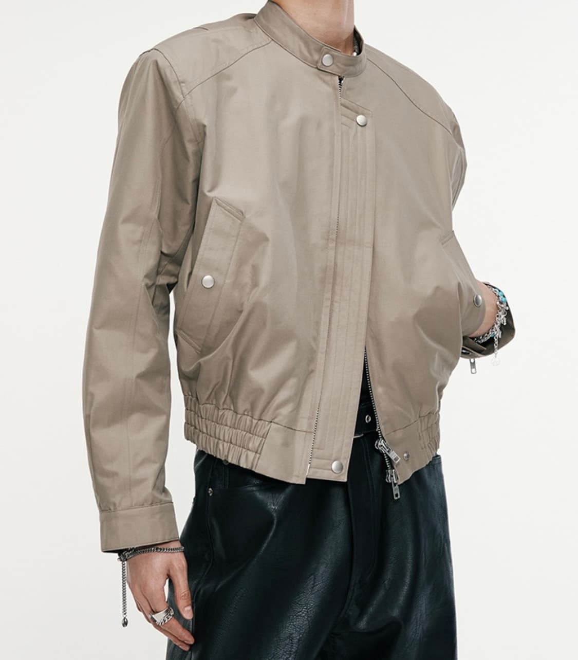 알렌느 3D 바이커 자켓 상품이미지4