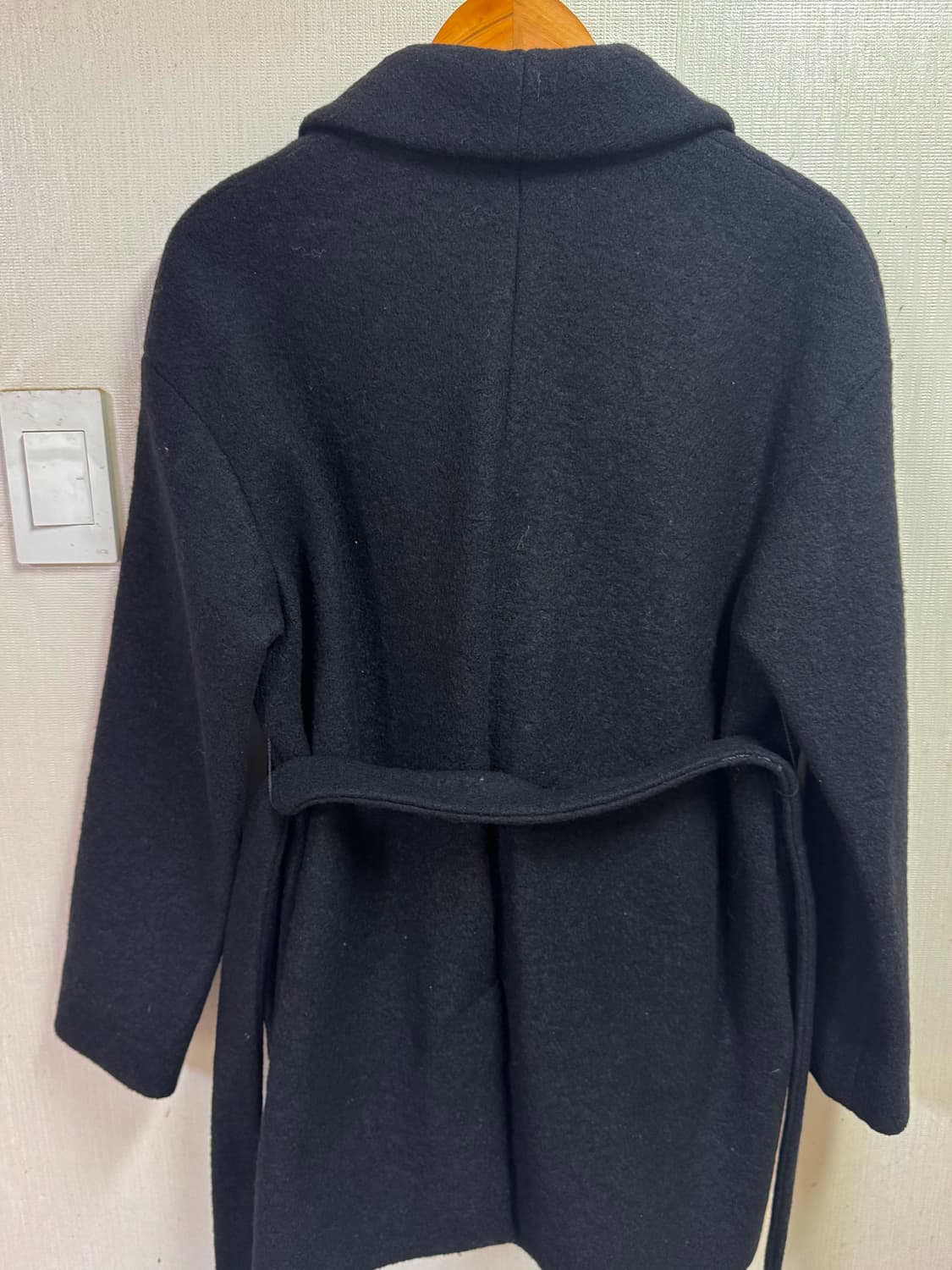 COS 블랙 하프 코트 EUR 38 상품이미지2