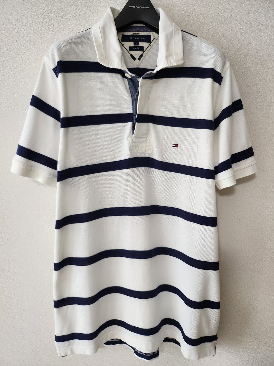 타미힐피거 카라반팔티셔츠 (L 상품이미지2