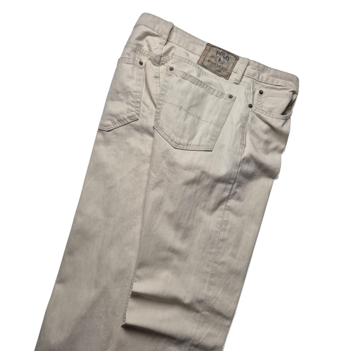 [32x32] 폴로 랄프로렌 데님팬츠 아이보리 상품이미지1