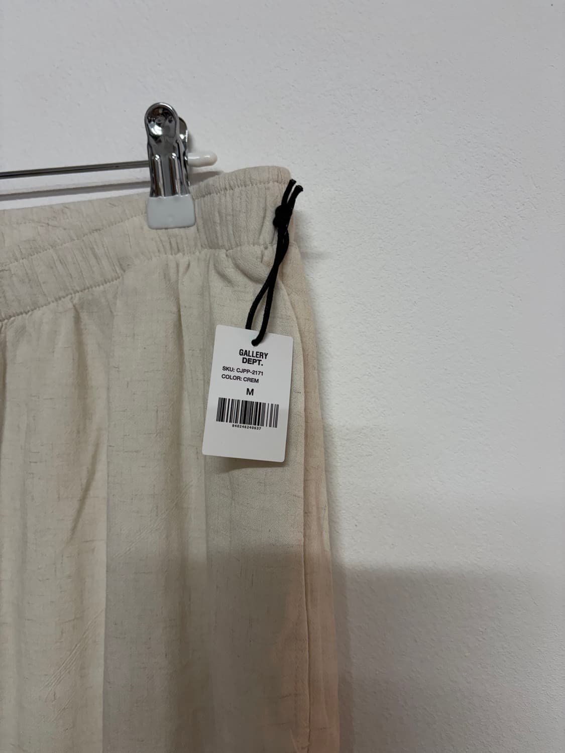 새상품 Gallery dept 갤러리 디파트먼트 리넨 파자마 팬츠 상품이미지8