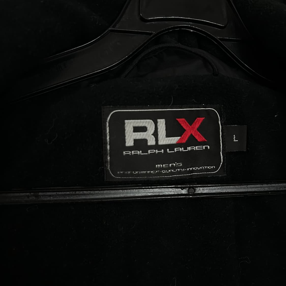 (L) 폴로 RLX 블랙 고프코어  바람막이  상품이미지8