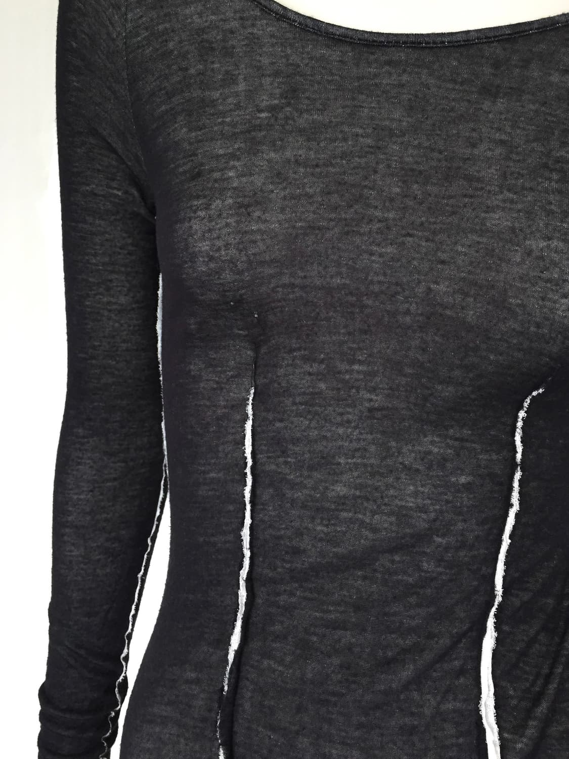 Diesel Two-Tone Slim Soft Knit Top 상품이미지4