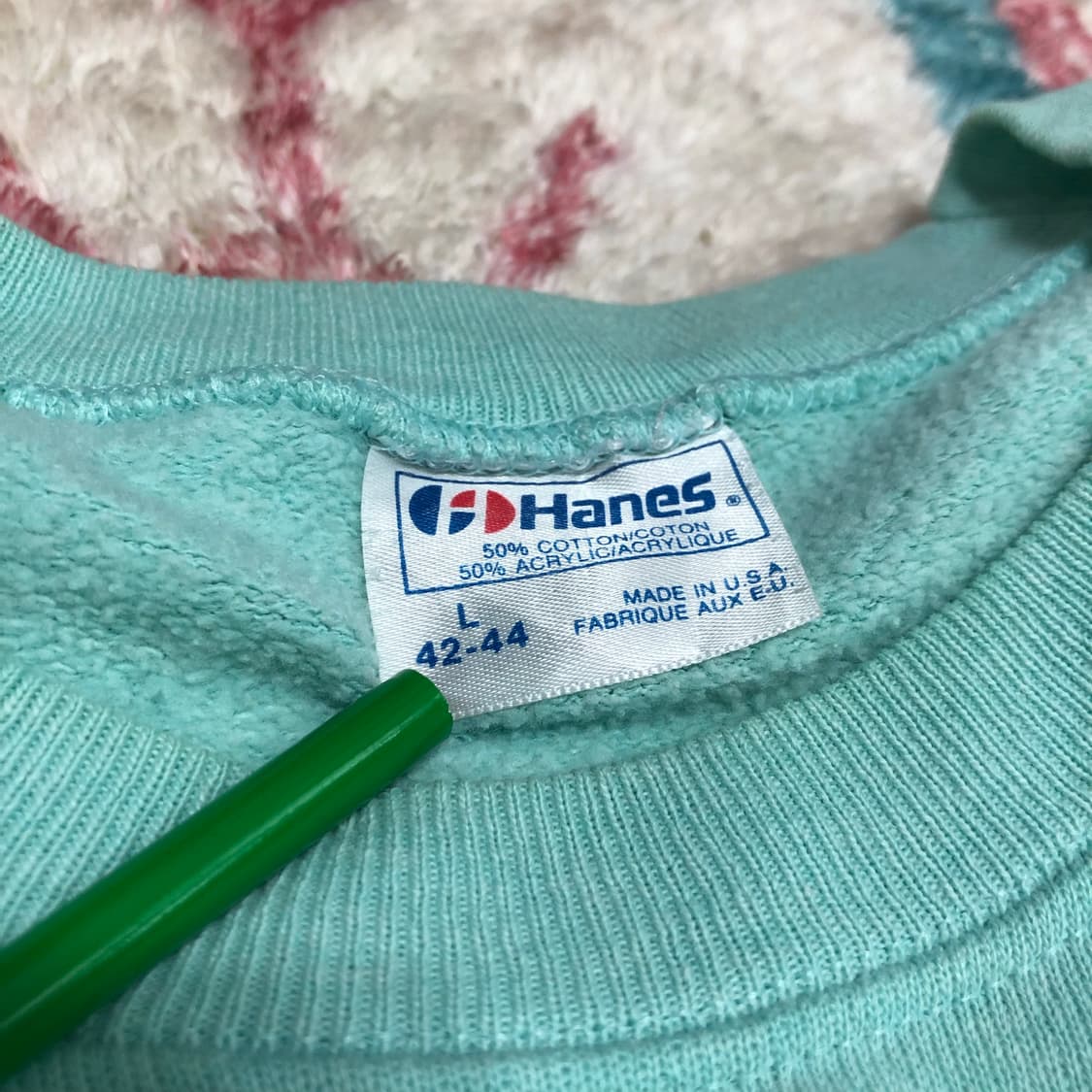 90s USA HANES Sweat Shirt 미국생산 스웻셔츠 맨투맨 상품이미지10