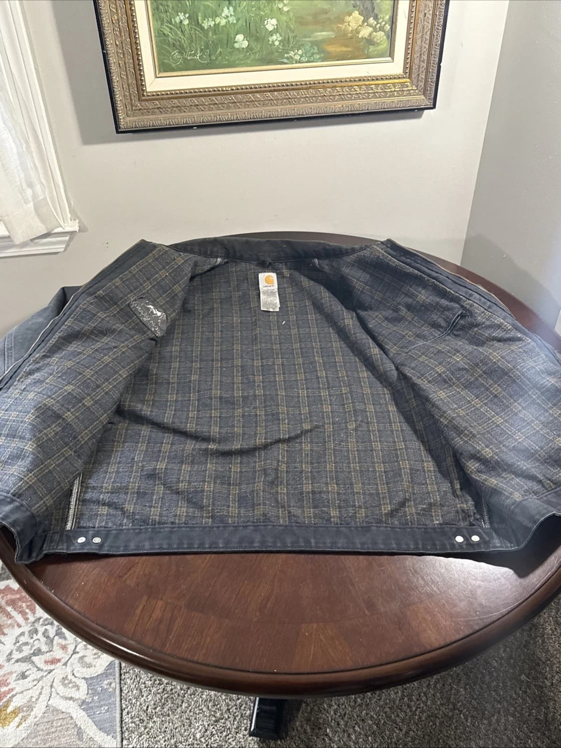 칼하트 J97 빈티지 디트로이트 자켓 청록색 상품이미지9