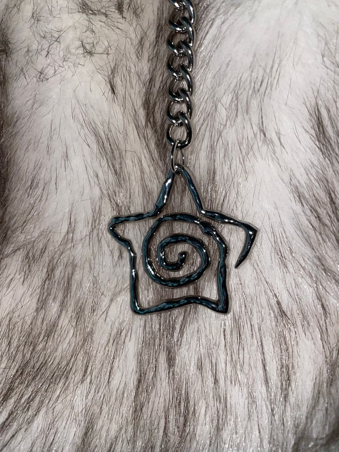 퍼가방 빅 스타 체인 키링 상품이미지1