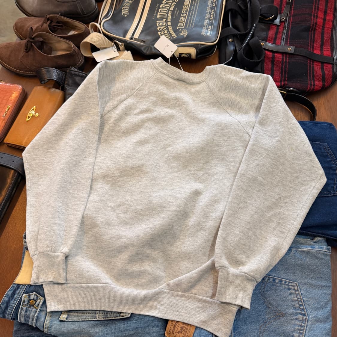 90S 미국 빈티지 스웻셔츠 저지스 MADE IN USA 상품이미지5