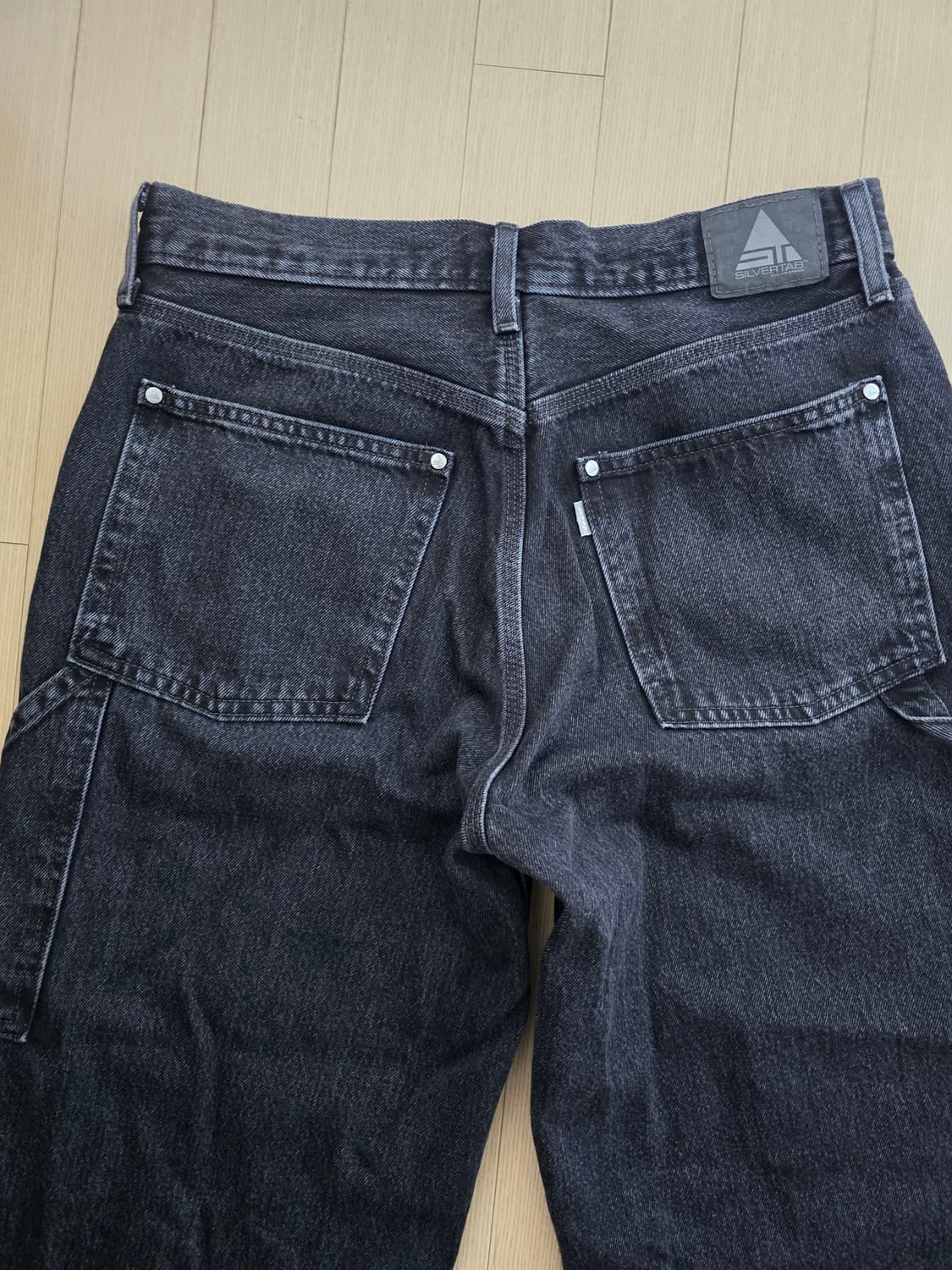 리바이스 실버탭 배기 카펜터 진 블랙 32 상품이미지1