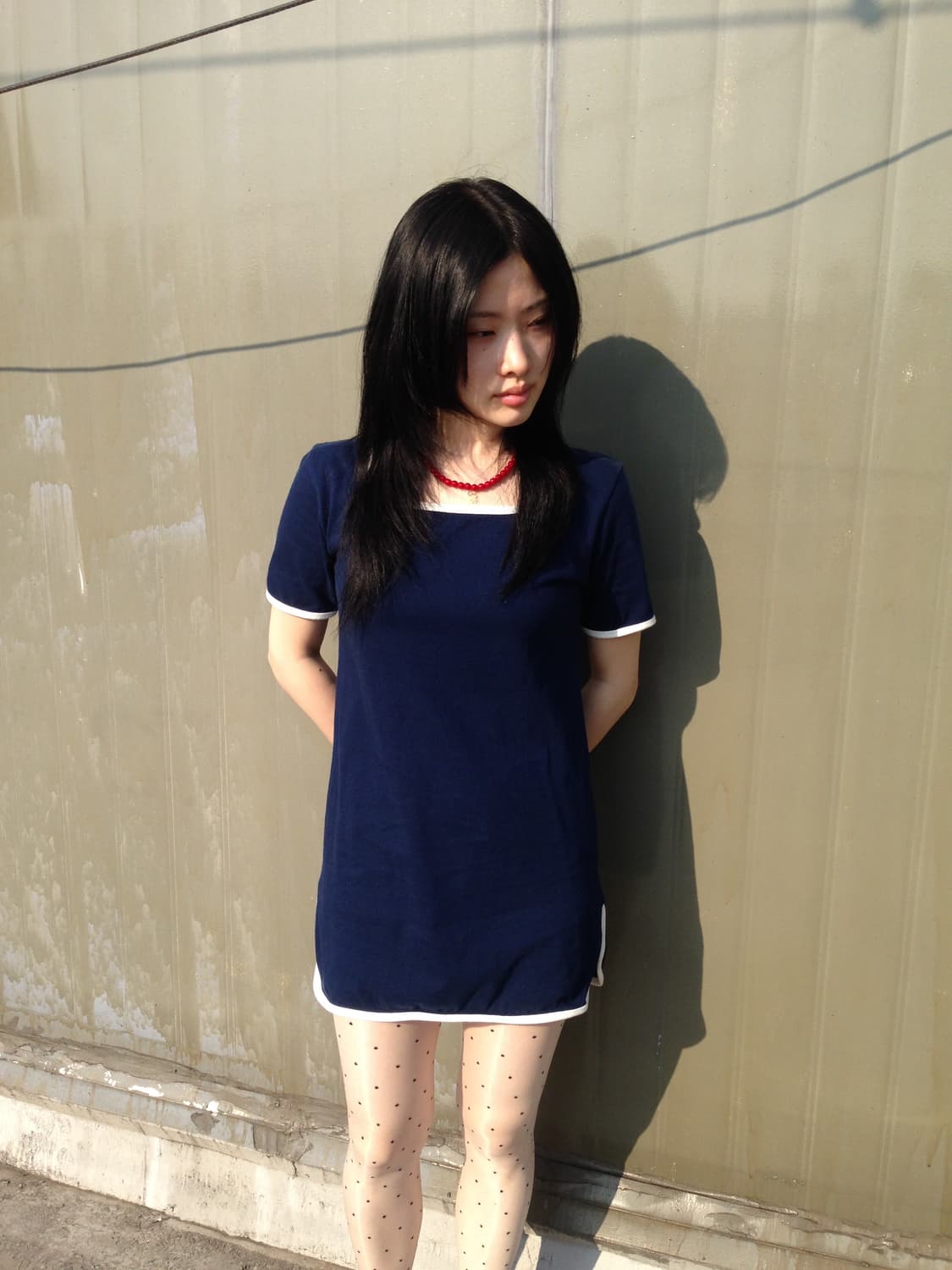 Mini Side Slit Dress 상품이미지2
