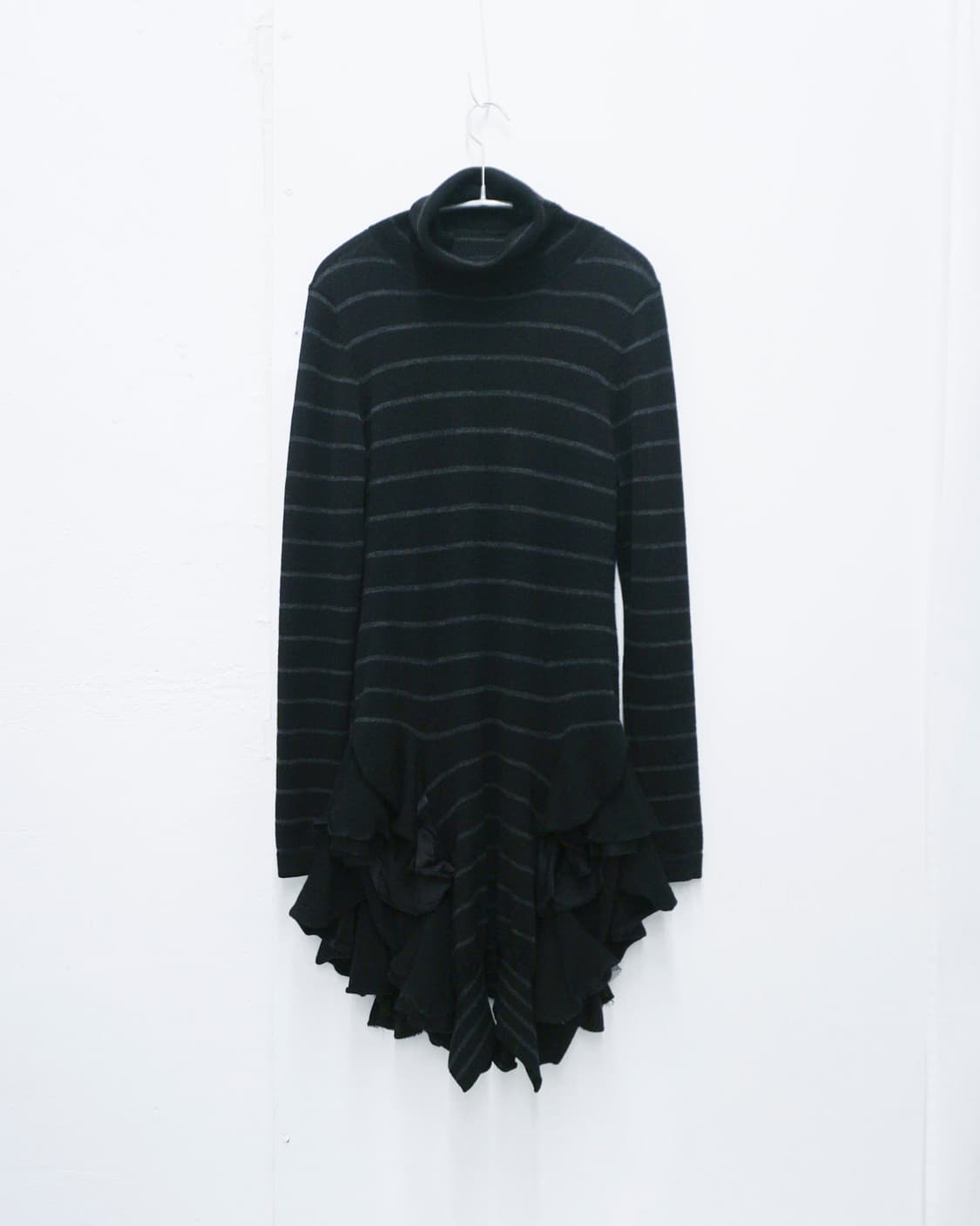 SACAI stripe ruffle knit dress  상품이미지3