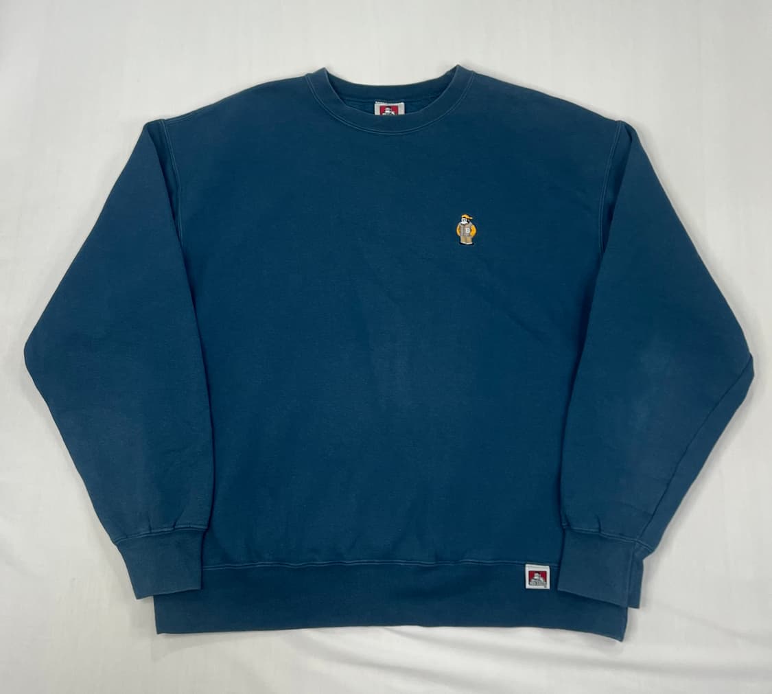 벤 데이비스 네이비 맨투맨 티셔츠 상품이미지1