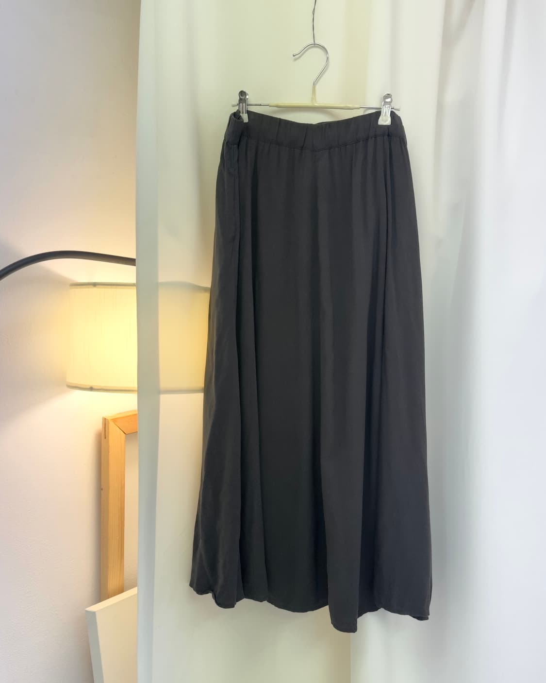 [studio CLIP] rayon blend skirt 상품이미지1