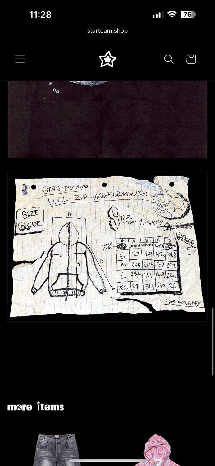 [L] 스타팀 후드 상품이미지2