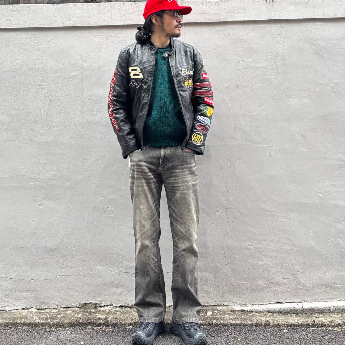 랭글러 부츠컷 데님 팬츠 블랙 상품이미지1