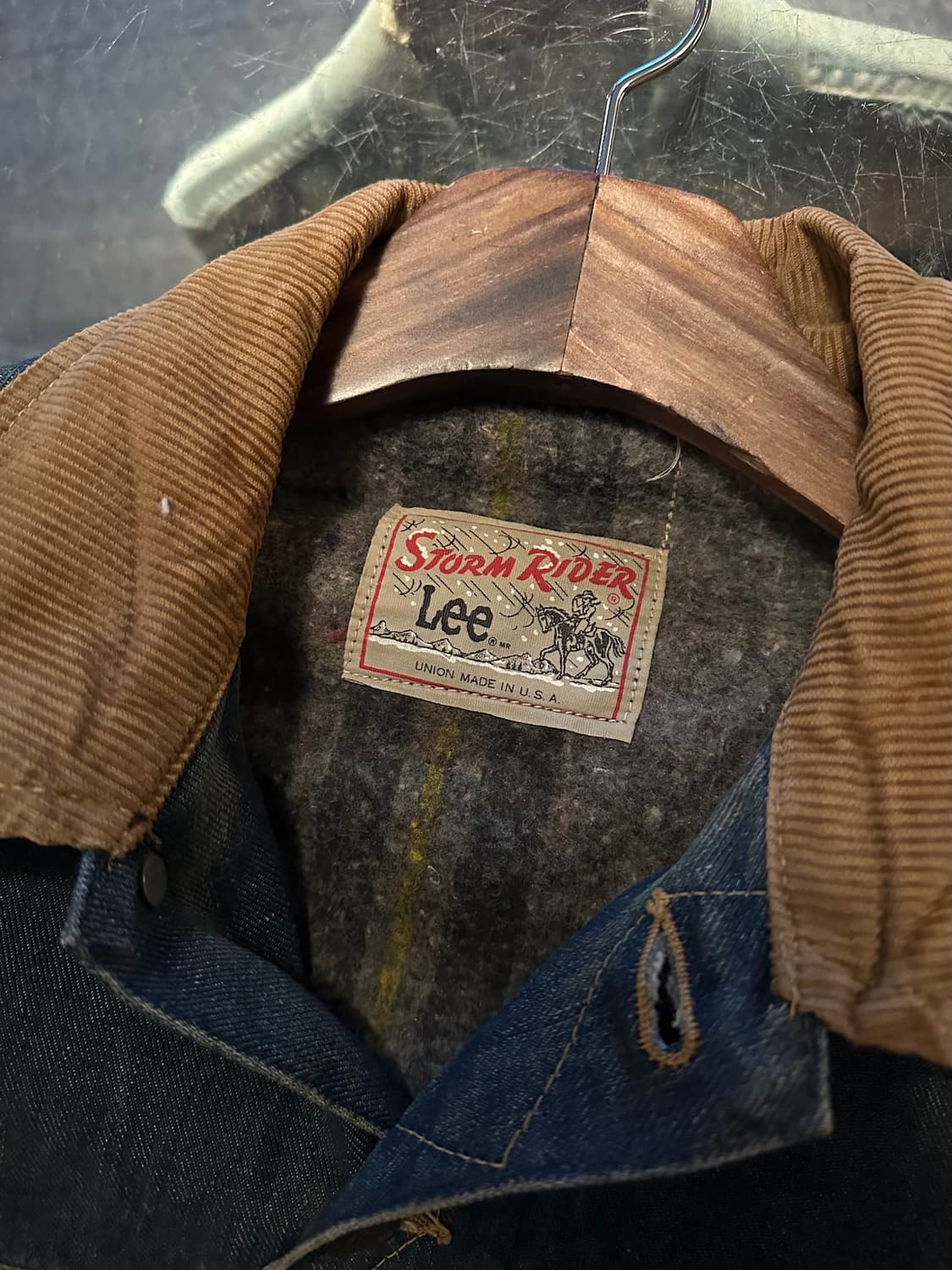 70s USA LEE 빈티지 리 101LJ 스톰라이더 데님 자켓 상품이미지8