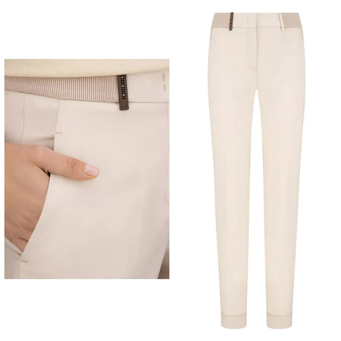 페세리코 울 테일러드 크롭 팬츠 상품이미지8