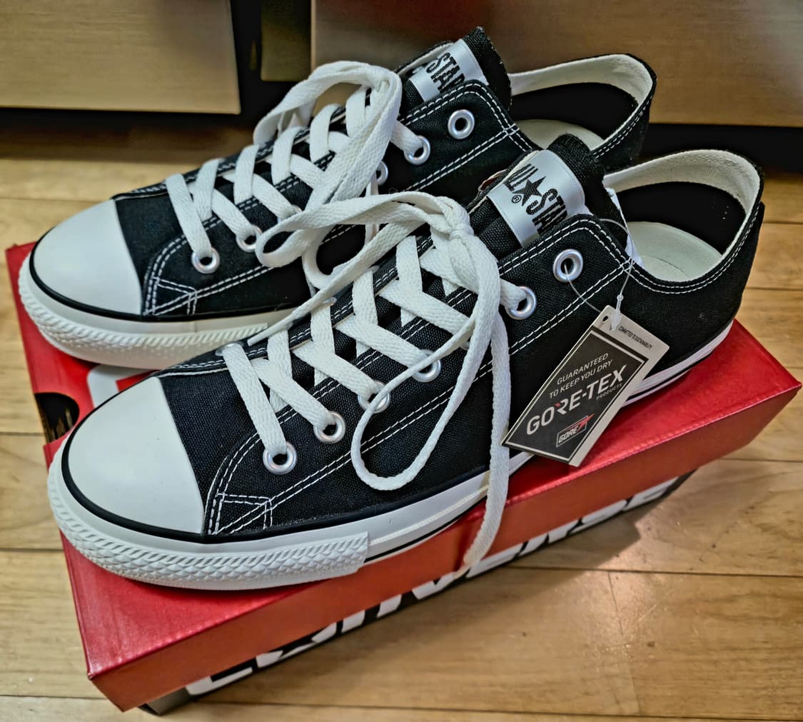 컨버스 재팬 올스타 고어텍스 블랙 290 새제품 상품이미지2