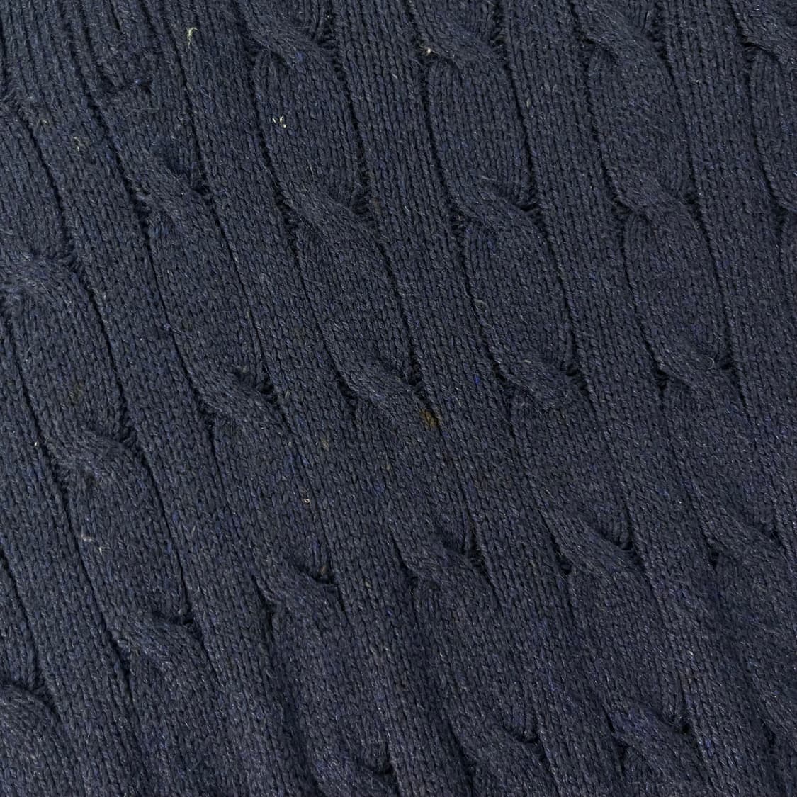 95 폴로랄프로렌 실크 꽈배기 반집업 니트 상품이미지6