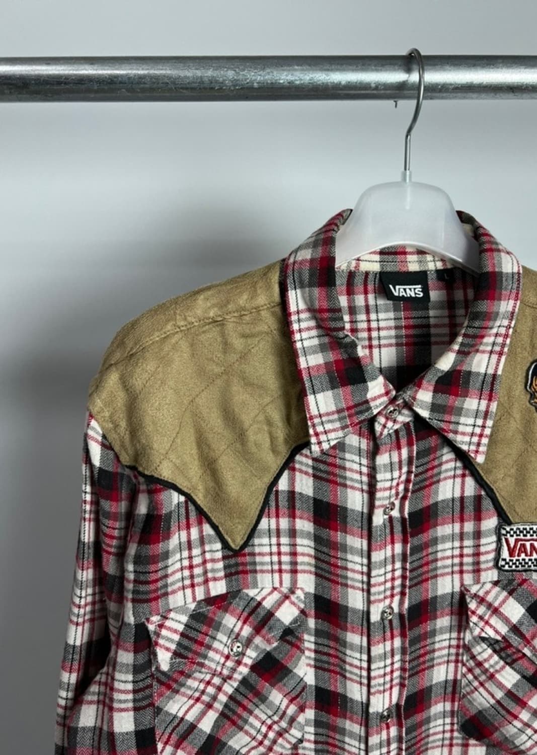 VANS detail check shirt 상품이미지2