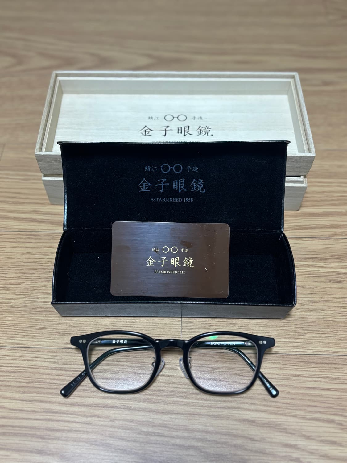 금자안경 KA42 가네코옵티컬 블랙 상품이미지1