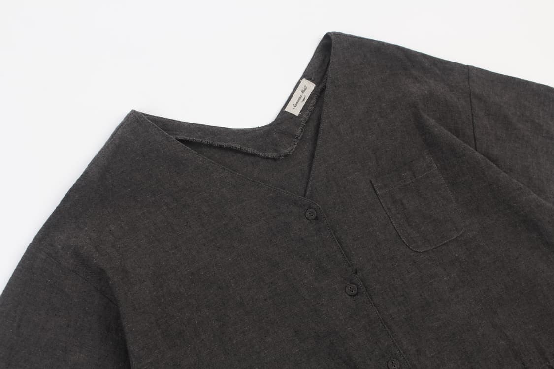 SAMANSAMOS2 Linen Blend One Piece 상품이미지2