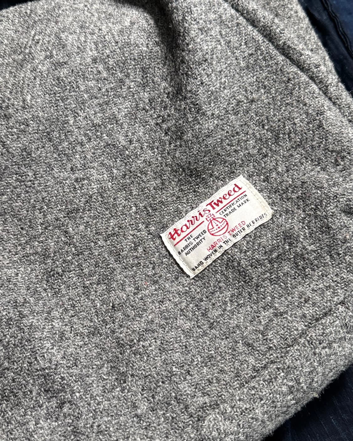 Te chichi x 해리스트위드 울 & 레더 숄더백 상품이미지3