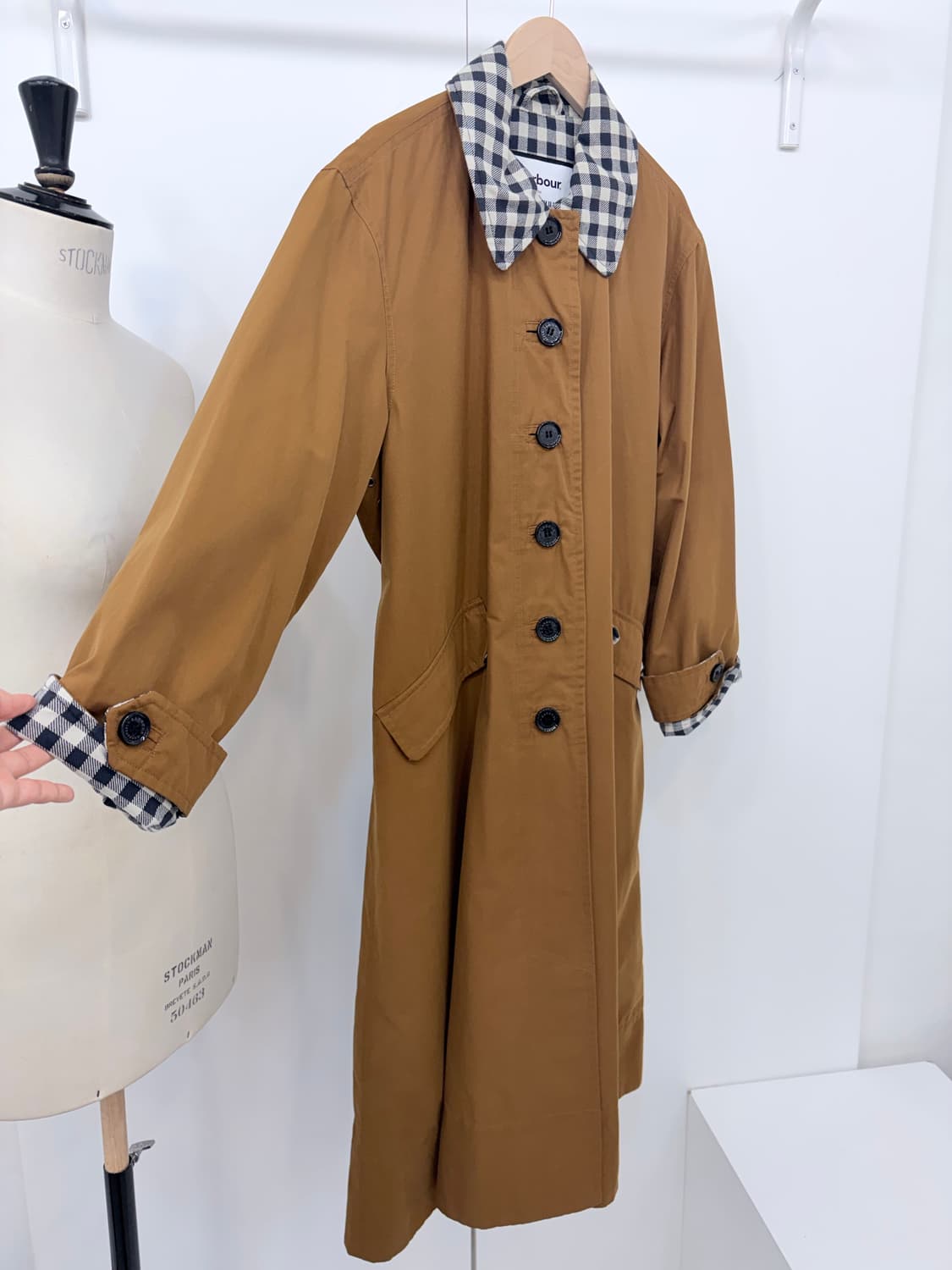 바버 알렉사청 글렌다 트렌치 코트 uk10 상품이미지4