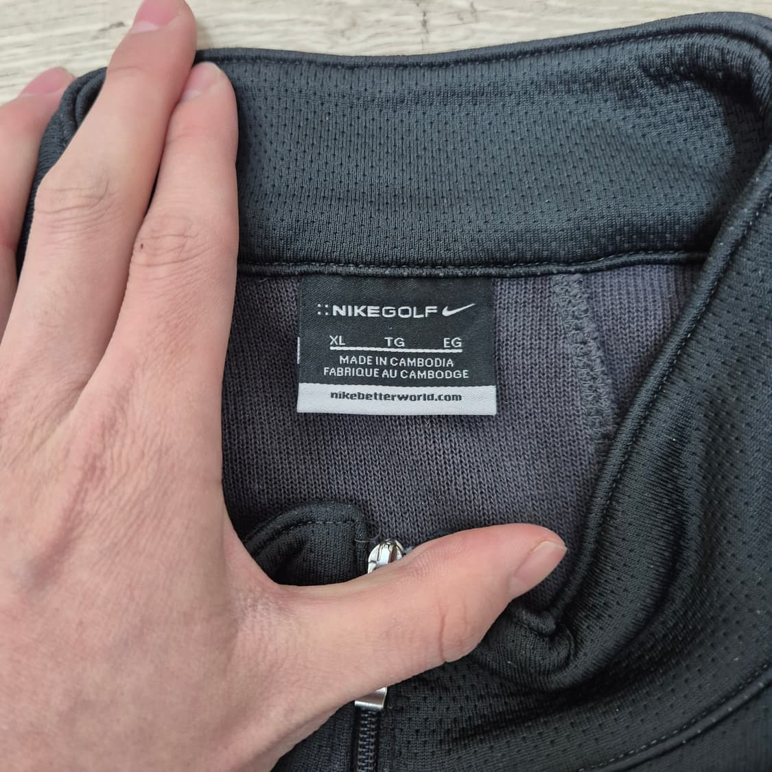 나이키 골프 남성 골프웨어 반집업 트랙탑 져지 XL(105) 상품이미지5