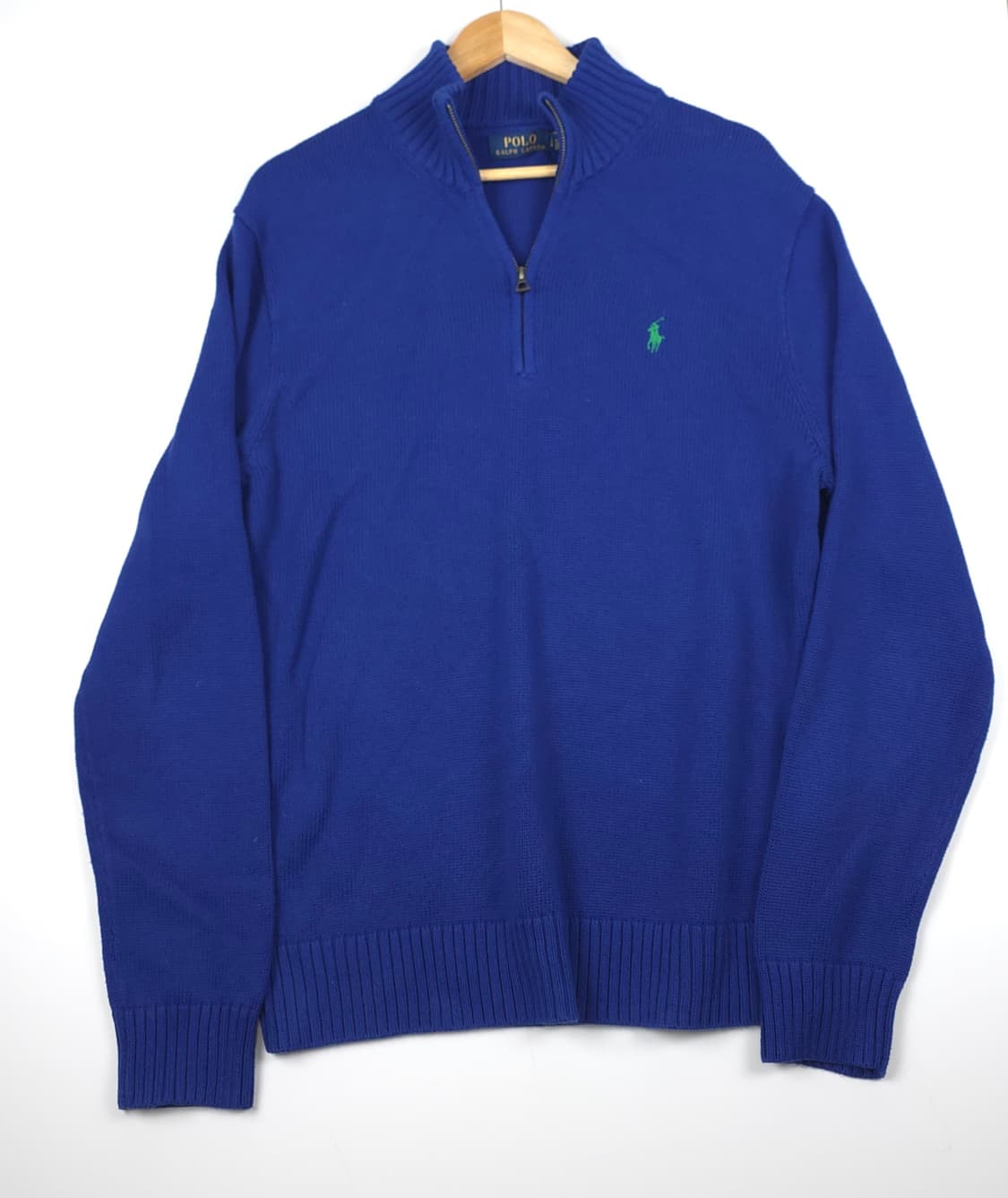 [L] 폴로 랄프로렌 코튼 하프집업 니트 상품이미지1