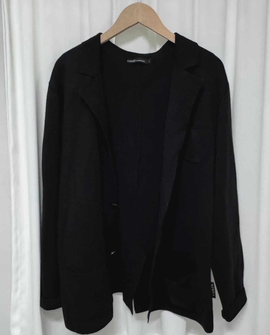 VONIN 보닌 블랙 가디건 상품이미지1