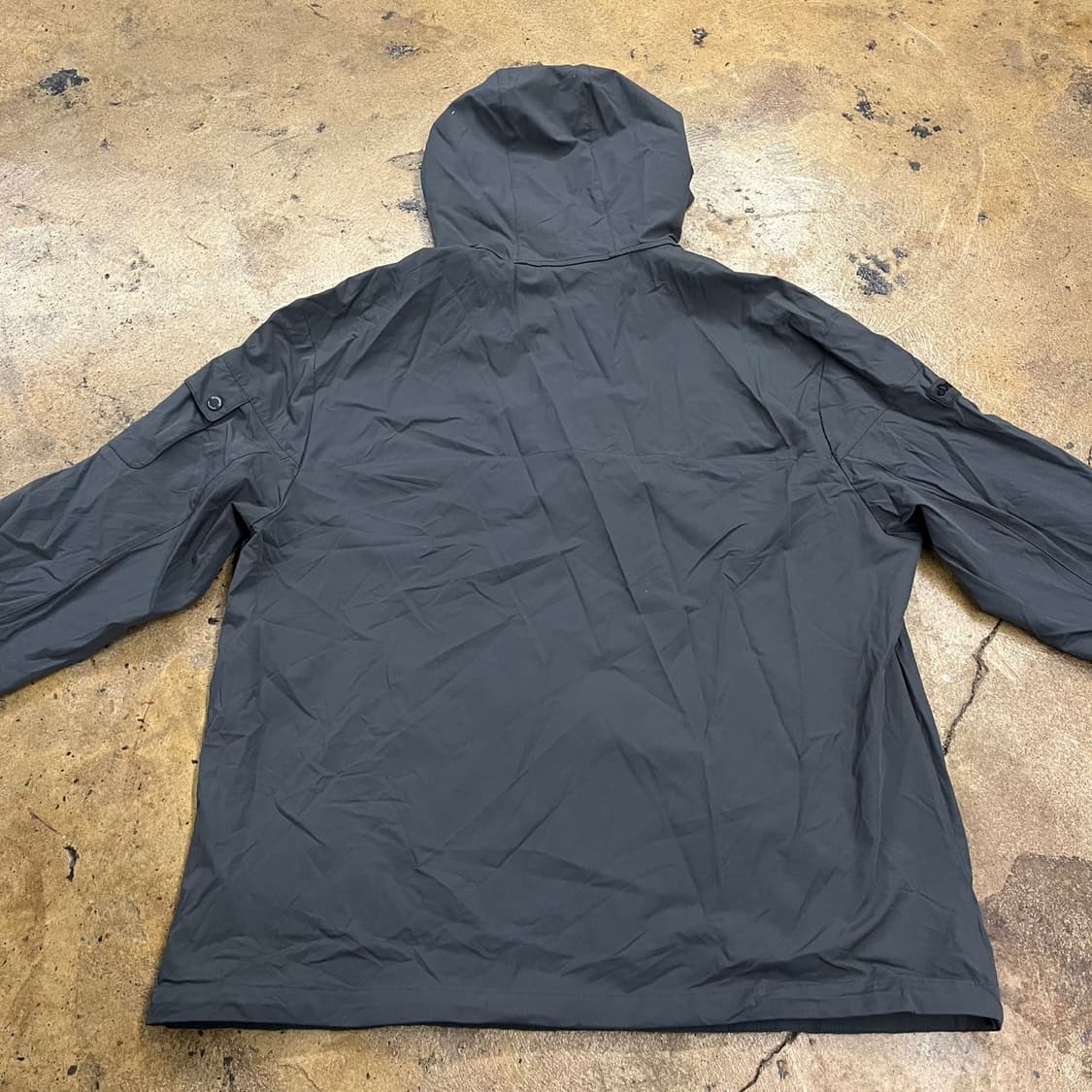 [정품/110] 디스커버리 아노락 후드 바람막이 블랙 b16 상품이미지4